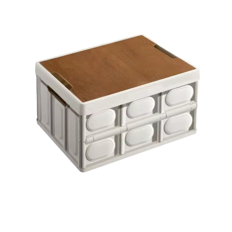 Outdoor camping folding storage box, clothes organizer, household storage container, picnic organizer, car trunk organizer