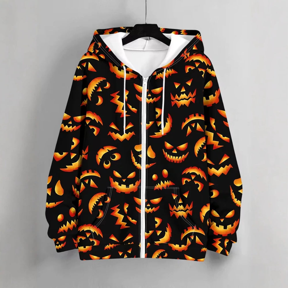 hot-selling plus-size women's zip-up hoodie, new casual long-sleeve hooded sweatshirt jacket, dropshipping available