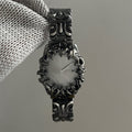 New trendy niche metal irregular claw vintage style watch european and american fashion retro quartz watch wholesale