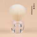 Mini portable powder brush finger storage quick touch-up makeup nail art dust brush foundation blush brush makeup brush