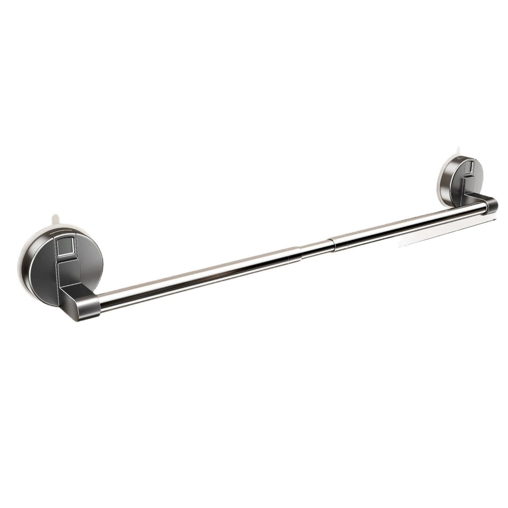 Stainless steel suction cup slipper rack bathroom organizer extendable shelf toilet wall mount organizer