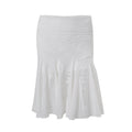 European and american style women's spring  new collection: sexy & spicy square neck crop top with versatile fishtail midi skirt set
