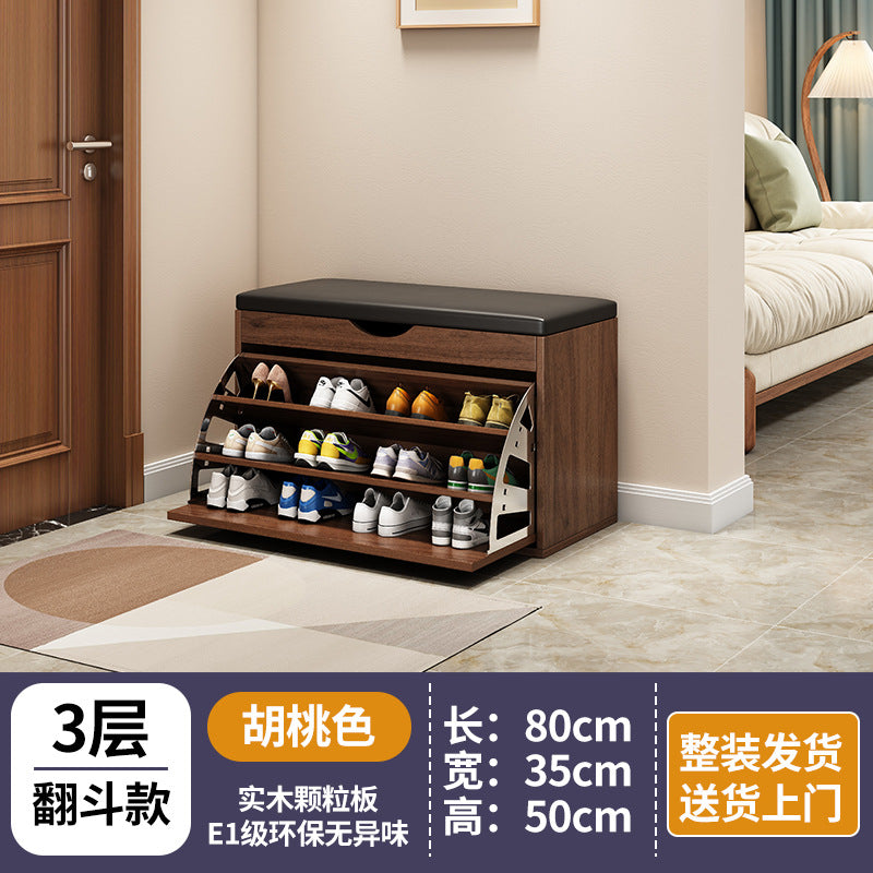new arrival: bestselling flip-top shoe cabinet - home entryway shoe bench, shoe rack, and stool combo - all-in-one seating & space-saving storage