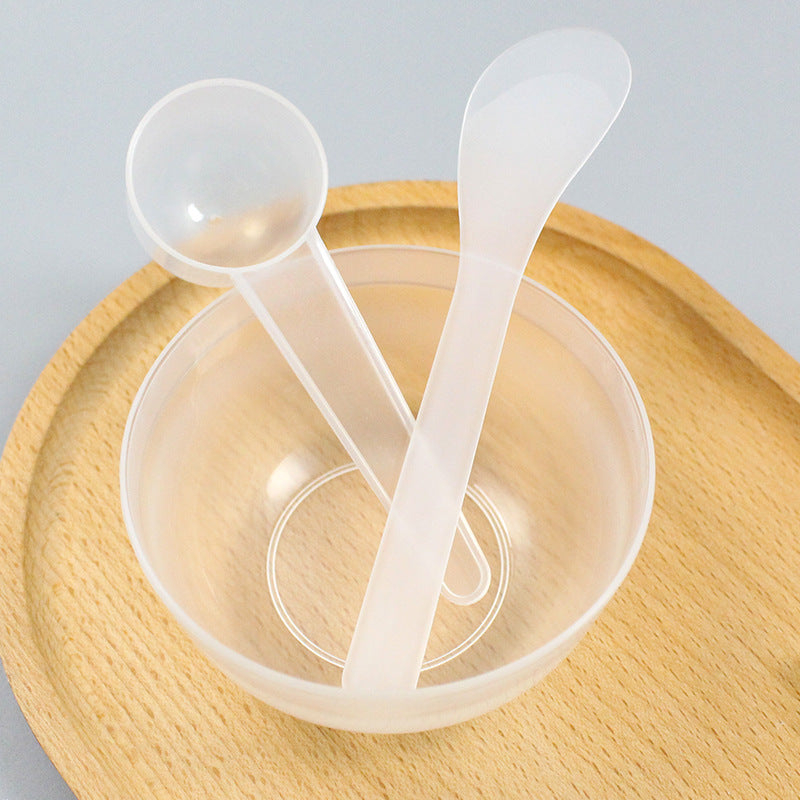 Wholesale beauty supplies: plastic mask mixing bowl, mask brush, and makeup brush set for diy sheet masks