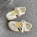 Autumthick solewhite shoes women's 2025new arrival women's easiest for match breathable trendychic shoes retro german training shoes