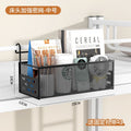 Dorm bedside hanging basket storage rack - top bunk bed hanging organizer - dorm room no-drill storage solution