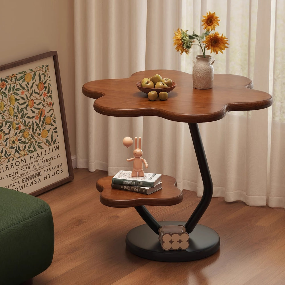 For homeretro style sofa side table living room small coffee table master bedroom bedside table balcony small table small cabinet storage rack