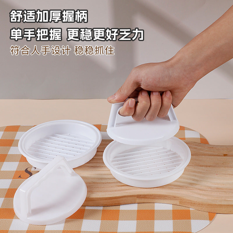 Kitchen tools plastic hamburger patty mold hamburger multifunctional meat press hamburger press