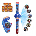 Ultraman kids' toys cartoon hero light-up projector zero tiga geed electronic watch student gift