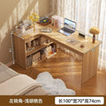 Computer desk desktop for home bedroom bookshelf all-in-one student study writing desk corner multifunctional office desk