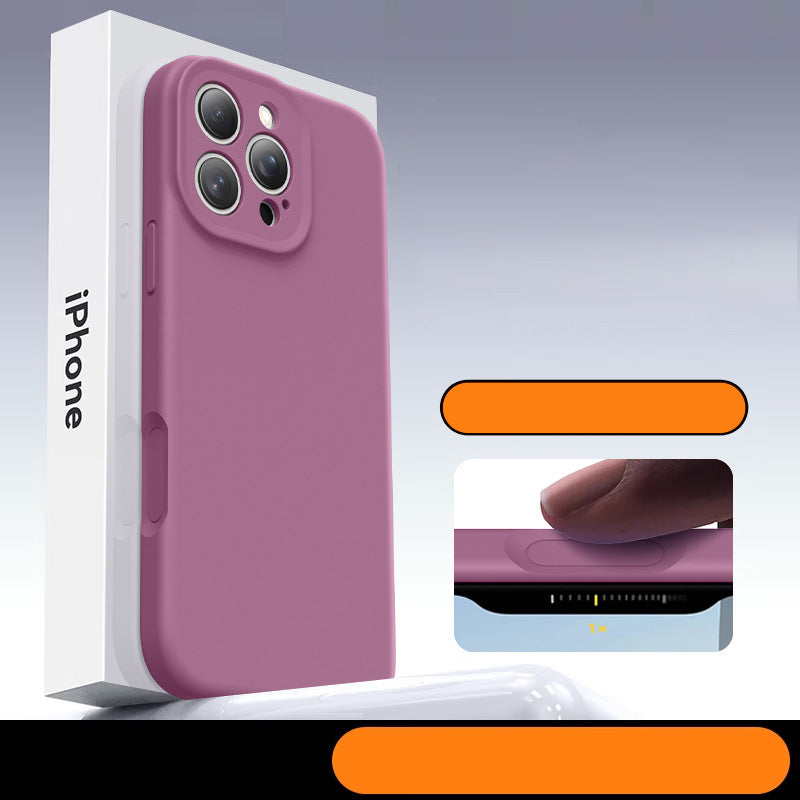 Integrated camera button liquid silicone case for iphone 14/17 - ai photo button compatible with iphone 15