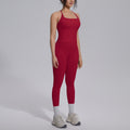 new arrival nude tight-fitting yoga clothes high waist hip lift quick-drying sports beautiful back outdoor running fitness clothes suit