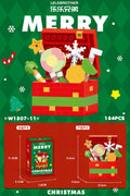 W1507-11 christmas gift [color box] 184pcs