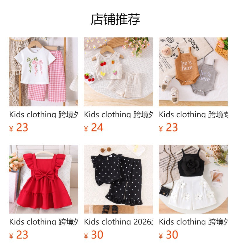 Kids clothing cross-border exportfall and winternew arrival kids red collar whitedress baby children's clothing