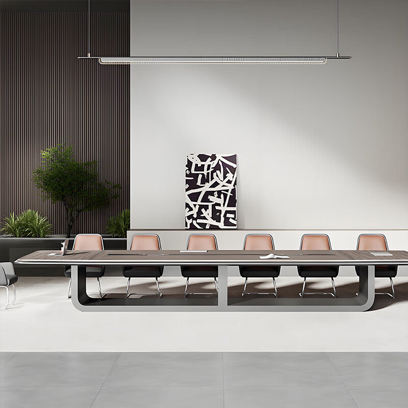 Saint li office conference table bench - minimalist modern large bench training table - negotiation office furniture