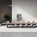 Saint li office conference table bench - minimalist modern large bench training table - negotiation office furniture