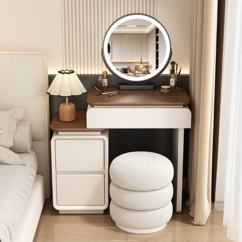 Cosmetic table bedroom medieval style casual modern dressing table chest of drawers all-in-one bedside dressing table accessible luxury cosmetic table