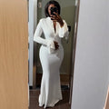European and american cross-border women's fashion:  summer new arrivals - sexy and elegant flared sleeve bodycon mini dress
