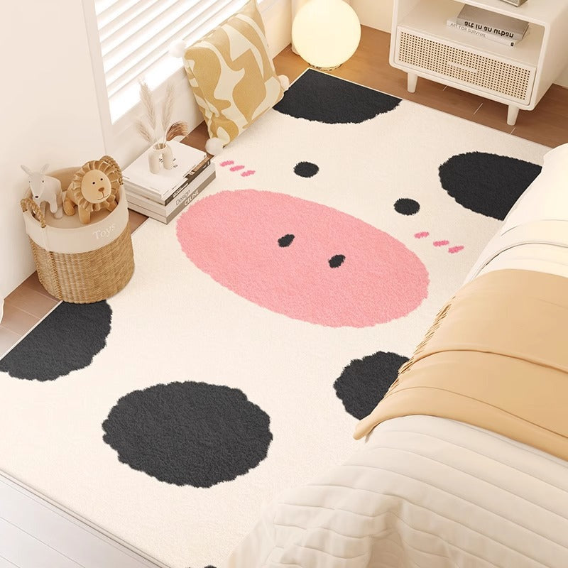 Carpet bedroom bedside blanket kids room cartoon new arrival room bedside cute thickened bed floor mat