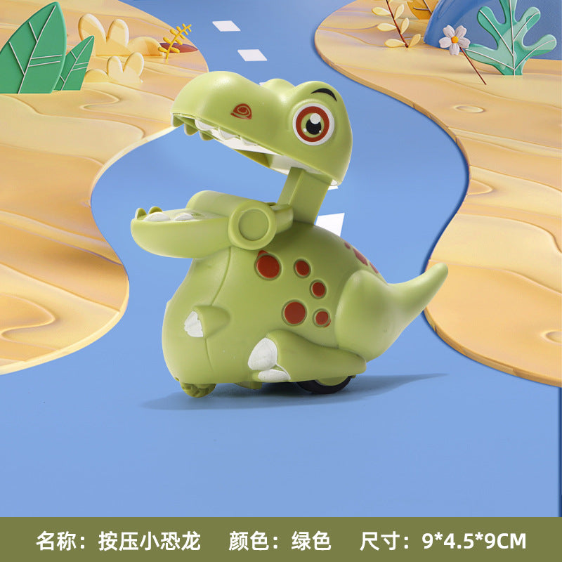 hot-selling press aerospace pull-back inertia car animal baby educational kids toys for boys and girls night market stalls