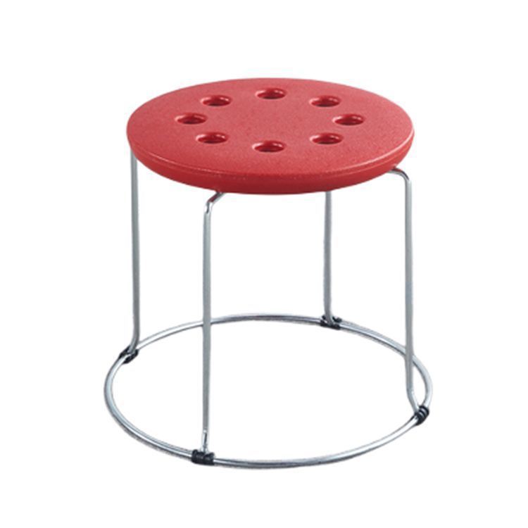 Soft stool, durable shoe changing stool, casual stool, for home bench, solid wood surface low stool, round stool, thickened steel stool