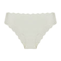 wholesale low-waist breathable sexy women's seamless underwear stylish wavy edge ice silk thin invisible briefs