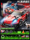 Kids' remote control drift car, 1:24 scale rc high-speed four-wheel drive racing car, rechargeable model toy for boys and girls