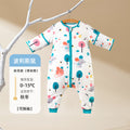 Baby sleeping bag - spring, autumn, and winter - baby legged sleep sack - anti-kick blanket - kids' thickened pure cotton gauze - all-season use