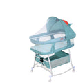Baby crib newborn bed splicing large bed baby rocking bed bb children's bed cradle bed multifunctional movable foldable