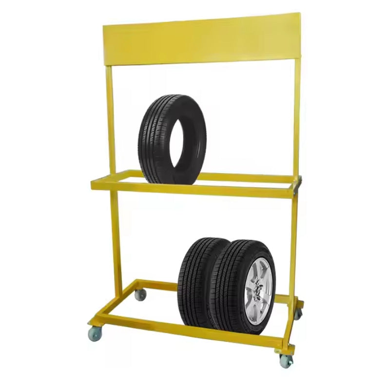Source Factory Car Motorcycle Tire Metal Display Stand Multi-tire Storage Rack Light Wire Rack