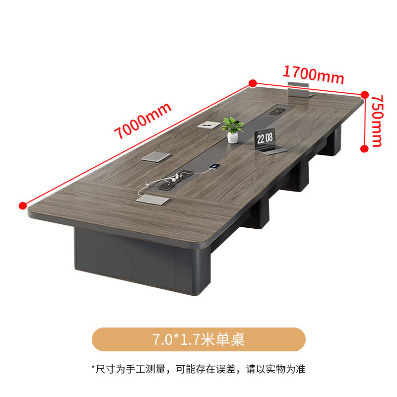 Saint li office conference table long table conference room table and chair combination bench table negotiation employee training table