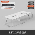 3.2* 1.2m conference table [comes with multi-function socket]