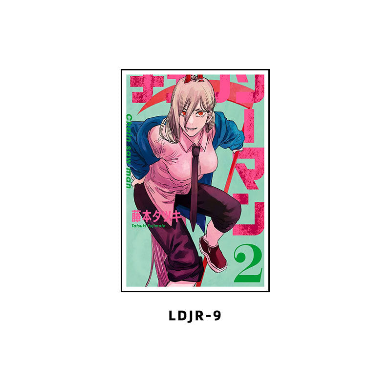 Chainsaw Man Decorative Painting Dianji Hayakawa Autumn Chainsaw Man Poster Hanging Painting E-sports Room Bedroom Anime Second Dimensional Mural
