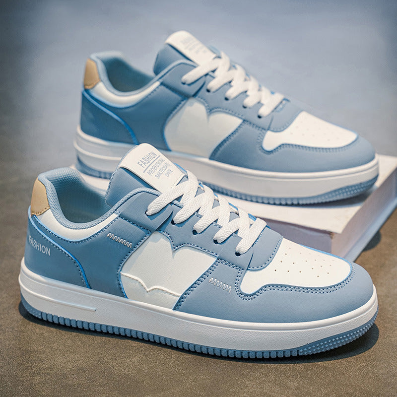 2026 new spring hot-selling men's shoes: stylish and versatile skate shoes, thick-soled, wear-resistant casual sneakers, trendy student shoes for men
