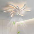 Bedroom fan light casualnew arrival smart voice bedroom light ceiling lamp with fan restaurant fan light zhongshan