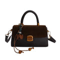 new 2025 autumn shoulder bag - minimalist and stylish small square bag in trendy "maillard" colors - versatile crossbody bag