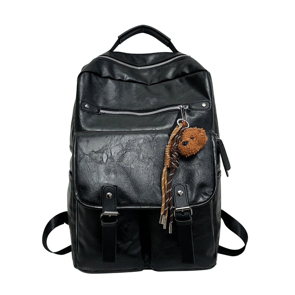 School bag boys large capacity Korean version versatile backpack Japanese literary versatile junior high school students girls backpack