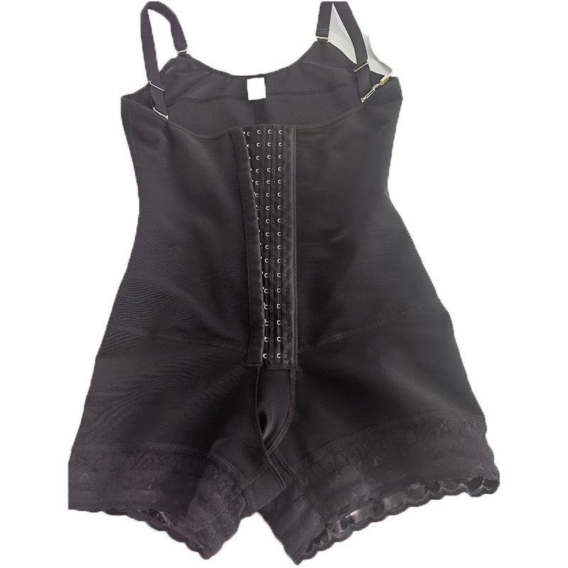 fashion source of goods, tummy tuck, hip lift, one-piece body shaping garment, suspender style waist shaping corset, body shaping garment