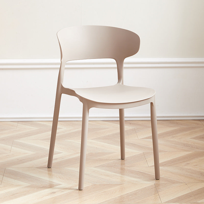 Thickened plastic chair commercial restaurant chair for home dining chair popular back chair office stool training conference seat