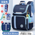 Small, deep blue + includes astronaut figurine + card holder + pencil case + tutoring bag