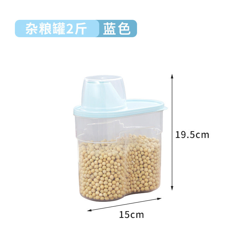 Grains storage rice bucket 25kg household sealed rice bucket box insect-proof and moisture-proof food grade 10kg rice bucket
