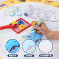 Kids' magic water canvas - baby doodle water painting blanket - toddler reusable pen magic water drawing mat - cross-border toy