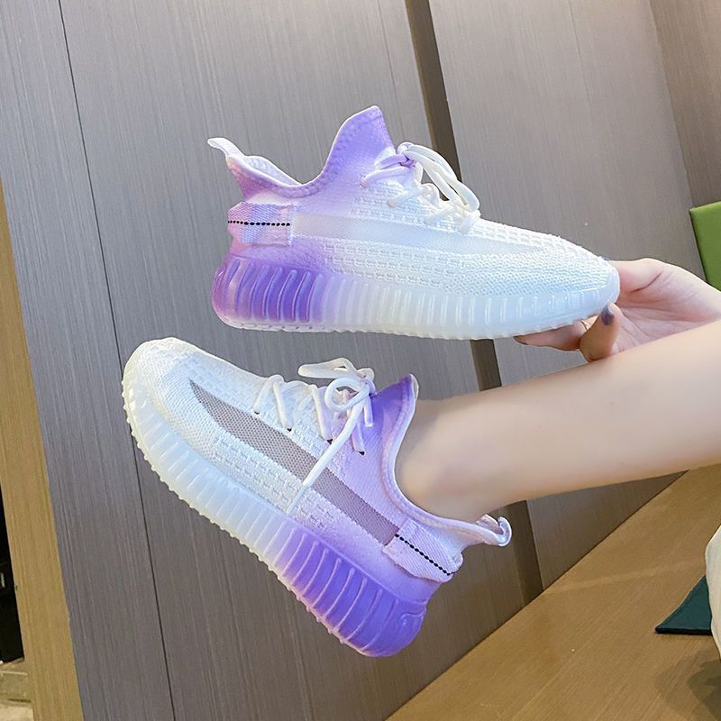 New women's yeezy-style sneakers: trendy korean design, lightweight, breathable mesh, perfect for running and everyday wear