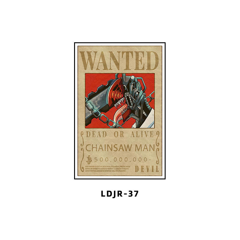 Chainsaw Man Decorative Painting Dianji Hayakawa Autumn Chainsaw Man Poster Hanging Painting E-sports Room Bedroom Anime Second Dimensional Mural