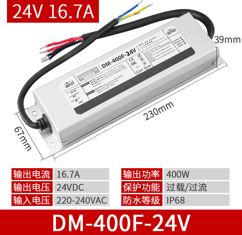 COB light strip underwater soaking water solid silicone fish tank 24v underwater fish pond outdoor ip68 self-adhesive low voltage light strip