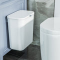 Bathroom trash can toilet for home with lid wall-mounted slit kitchen special bucket bathroom flip-top cylinder
