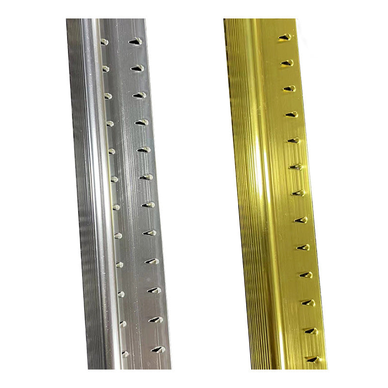 Ready-to-ship wholesale carpet aluminum alloy edge banding, black auxiliary materials, glue, wood strips, door edge trim, backing adhesive, and sponge