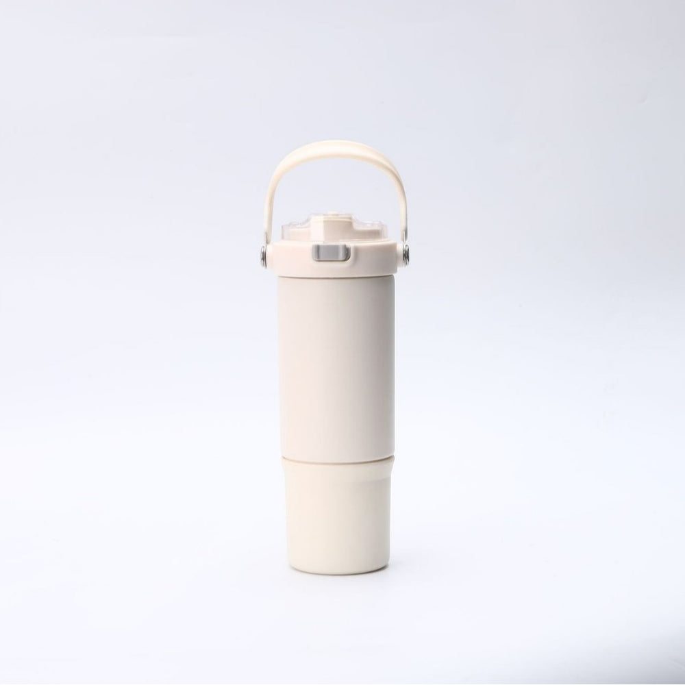 New arrival cross-border sealed leak-proof portable cup high-looking 304 stainless steel car thermos cup fitness cold coffee