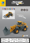 kids inertial engineering vehicle series artificial excavator bulldozer 3-6 years old boy toy car model
