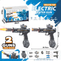 fire light small ice mouse electric water gun high-speed continuous firing return pulse electric gun toy kids water gun hot model